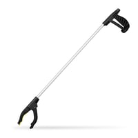 Relaxdays Univerzálny uchopovač, pomôcka na zbieranie odpadkov, predĺžená ruka pre seniorov, hliník, 76 cm, strieborno-čierna 9