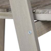 Relaxdays Viráglétra polc összecsukható többszintes fából, több méretben, szürke állvány növényeknek 9