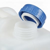 Relaxdays Vízeskanna 25 literes csappal és csavaros kupakkal, BPA-mentes, kempinghez és autóhoz, fehér/átlátszó 9