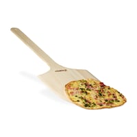 Relaxdays XXL drvena lopata za pizzu s iznimno dugačkom drškom, 1 x 30 x 78 cm, za krušnu peć, od prirodnog drva 1