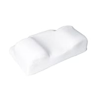 RelaxSleep Premium jastuk za spavanje na leđima - ergonomski jastuk za vrat i jastuk od memorijske pjene za stabilan položaj na leđima, protiv bora, nakon transplantacije kose, operacije nosa i grudi 2