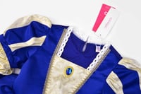 Kostým stredovekej princeznej ReliBeauty pre dievčatá s korunkou, šaty na Halloween, karneval alebo cosplay párty, veľkosť 140 4