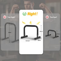 RELIFE Rebuild Your Life Dip Station Párhuzamos Rudak Edzőpad Otthoni Edzéshez 7