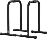 RELIFE Rebuild Your Life Dip Station Párhuzamos Rudak Edzőpad Otthoni Edzéshez - black 7