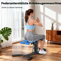 Aparat pentru genuflexiuni RELIFE REBUILD YOUR LIFE cu benzi de rezistență, pentru întărirea abdomenului și a picioarelor, antrenament de forță acasă, tonifierea feselor și a picioarelor 7