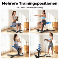 Aparat pentru genuflexiuni RELIFE REBUILD YOUR LIFE cu benzi de rezistență, pentru întărirea abdomenului și a picioarelor, antrenament de forță acasă, tonifierea feselor și a picioarelor 2