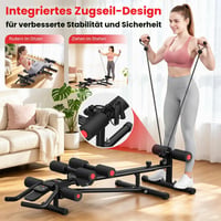 RELIFE REBUILD YOUR LIFE Sklopiva sprava za vježbanje trbušnih mišića za kućni trening - crvena 5