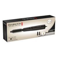 Perie cu aer cald Remington AS7100, 2 accesorii (perii rotunde de 19 mm și 25 mm), negru, pentru uscare și coafare păr scurt 7