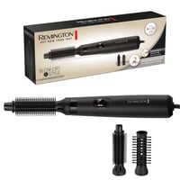 Perie cu aer cald Remington AS7100, 2 accesorii (perii rotunde de 19 mm și 25 mm), negru, pentru uscare și coafare păr scurt 1