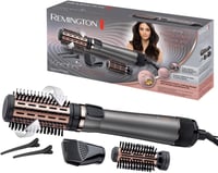 Remington AS8811 Forró Levegős Forgó Hajkefe Keratin Védelemmel 3 Fej + Hajcsipesz - Rotating hot air brush 1
