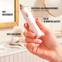 Aparat de epilat facial 2 în 1 Remington BareMe WFS200, rezistent la apă, alb 3