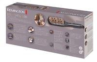 Perie de îndreptat părul și placă 2în1 Remington CB7400, cu peri antistatici cu înveliș ceramic, afișaj digital, 150-230°C, Negru 10