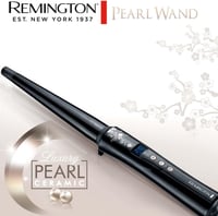 Ondulator de păr conic Remington CI951 Pearl Digital 13-25 mm, ecran LCD, înveliș ceramic, 130-210°C, pentru bucle naturale și onduleuri lejere (beach waves) 2