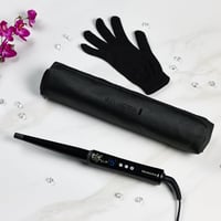 Ondulator de păr conic Remington CI951 Pearl Digital 13-25 mm, ecran LCD, înveliș ceramic, 130-210°C, pentru bucle naturale și onduleuri lejere (beach waves) 7