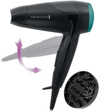 Remington D1500 2000W összecsukható utazó hajszárító diffúzorral - White 1