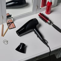 Iónový sušič vlasov Remington D3198 2200 W, keramická iónová technológia, difuzér a stylingová tryska, 3 teploty, 2 rýchlosti, čierny 5