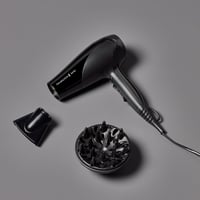 Iónový sušič vlasov Remington D3198 2200 W, keramická iónová technológia, difuzér a stylingová tryska, 3 teploty, 2 rýchlosti, čierny 2