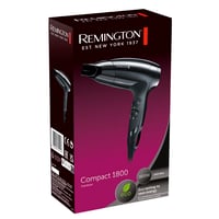 Uscător de păr Remington D5000 - Compact, 1800W, cu concentrator, 3 trepte de temperatură, 2 trepte de viteză, mod Eco, ideal pentru călătorii 6
