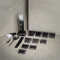 Mașină de tuns profesională Remington HC5811 - Lame ceramice auto-ascuțite, 0,8-40 mm, 10 piepteni atașabili, cu acumulator/fir, geantă din aluminiu 3