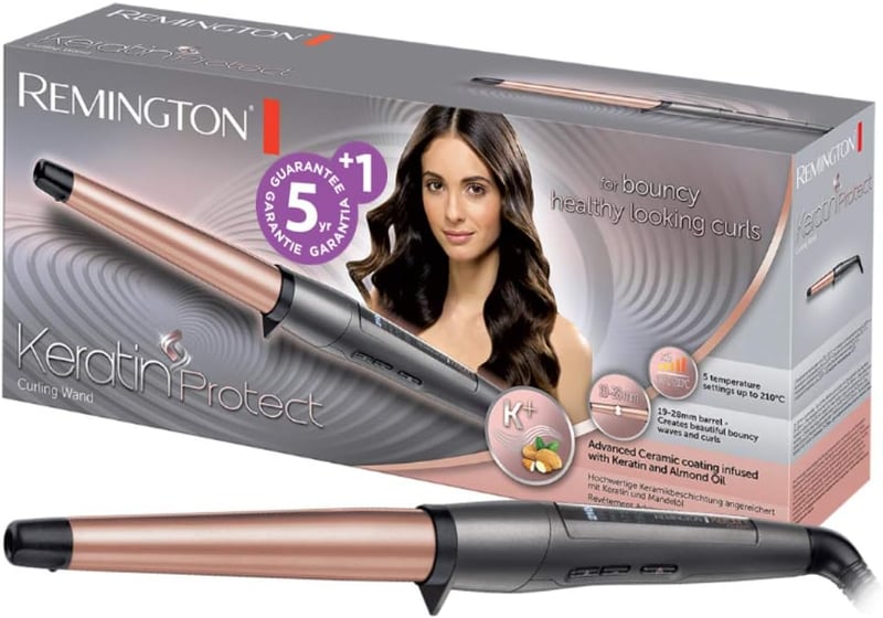 Remington Keratin Protect hajsimító és védő keratinos hajkondicionáló
