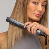 Placă de îndreptat părul Remington Keratin Protect S8598 – înveliș ceramic, senzor de protecție termică, 150-230°C, plăci flexibile, husă, gri 5