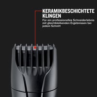 Remington MB320C Trimer za bradu za muškarce - Samooštreće keramičke oštrice, 0,4-18 mm, 9 postavki dužine, LED indikator punjenja, rad na struju i bateriju 3