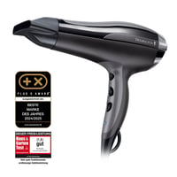 Uscător de păr ionic Remington Pro-Air Turbo D5220, 2400W, Ceramică Turmalină, Concentrator și Difuzor, Negru 2