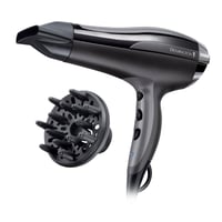 Uscător de păr ionic Remington Pro-Air Turbo D5220, 2400W, Ceramică Turmalină, Concentrator și Difuzor, Negru 1