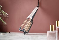 Ondulator 4-în-1 Remington ProLuxe CI91AW, Alb Roz - Beach Waves, Onduleuri naturale, Onduleuri lejere, Afișaj digital, 210°C, Creponat, Multi-stilizare 8