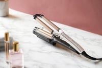 Ondulator 4-în-1 Remington ProLuxe CI91AW, Alb Roz - Beach Waves, Onduleuri naturale, Onduleuri lejere, Afișaj digital, 210°C, Creponat, Multi-stilizare 2