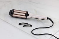 Ondulator 4-în-1 Remington ProLuxe CI91AW, Alb Roz - Beach Waves, Onduleuri naturale, Onduleuri lejere, Afișaj digital, 210°C, Creponat, Multi-stilizare 7