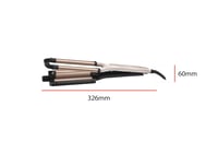 Ondulator 4-în-1 Remington ProLuxe CI91AW, Alb Roz - Beach Waves, Onduleuri naturale, Onduleuri lejere, Afișaj digital, 210°C, Creponat, Multi-stilizare 9