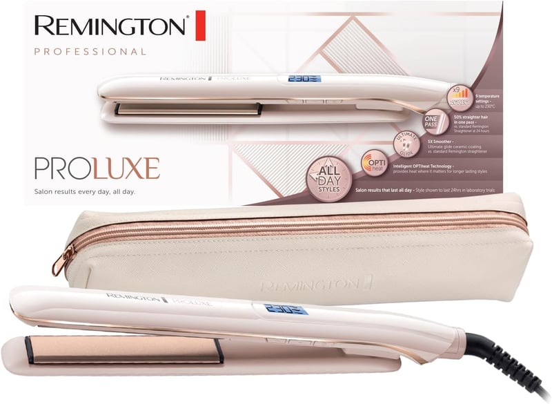 Remington PROluxe CI91X1 25-38mm kúpos hajsütő OPTIheat technológiával - Single, Hair straightener