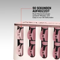 Set de bigudiuri electrice Remington PROluxe H9100, 20 bucăți, 2 dimensiuni (25 mm, 32 mm), tehnologie OPTIheat, roz/negru 3