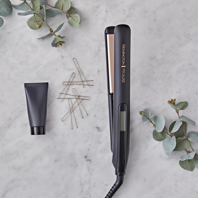 Remington PROluxe Midnight Hajegyenesítő 150-230°C Kerámia Lemezzel - straighteners