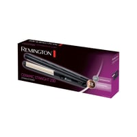 Placă de îndreptat părul Remington S3500 Ceramic Straight – Protecție anti-statică 4x, înveliș ceramic cu turmalină, negru 9