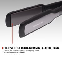 Placă de îndreptat părul Remington S5525 Pro-Ceramic Extra – plăci ceramice extra late de 45 mm, afișaj LCD, 150-230°C, negru 2