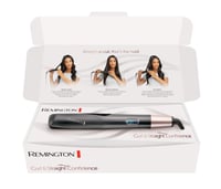 Remington S6606B Curl & Straight Confidence 2u1 multistyler uređaj za ravnanje i kovrčanje kose, zakrivljene grijaće ploče, 150-230°C 3