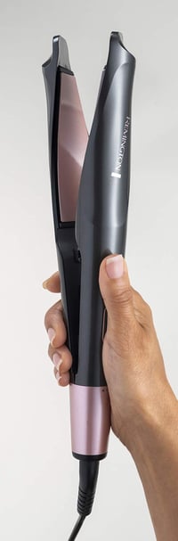Remington S6606B Curl & Straight Confidence 2u1 multistyler uređaj za ravnanje i kovrčanje kose, zakrivljene grijaće ploče, 150-230°C 8