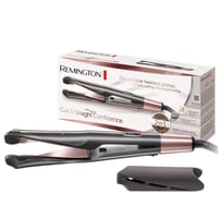 Remington S6606B Curl & Straight Confidence 2u1 multistyler uređaj za ravnanje i kovrčanje kose, zakrivljene grijaće ploče, 150-230°C 1