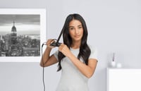 Remington S6606B Curl & Straight Confidence 2u1 multistyler uređaj za ravnanje i kovrčanje kose, zakrivljene grijaće ploče, 150-230°C 6