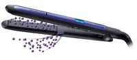 Remington S7710 Pro-Ion uređaj za ravnanje kose – trostruka ionska tehnologija, ultra-turmalinski keramički premaz, LCD zaslon, 150-230°C, crna/plava 6
