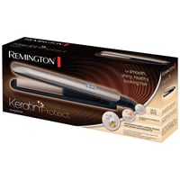 Žehlička na vlasy Remington S8540 Keratin Protect | Keramický povrch s mandľovým olejom | LCD displej | 10 teplotných nastavení 150-230 °C | 110 mm | Čierna 2