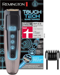 Remington Touch Tech Férfi Szakállvágó - Titán Bevonatú Pengék, GroomMotion Technológia, Vezeték Nélküli, Vízálló, Utazáshoz - beard trimmer 1