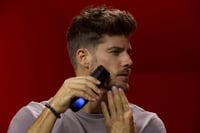 Remington Touch Tech Férfi Szakállvágó - Titán Bevonatú Pengék, GroomMotion Technológia, Vezeték Nélküli, Vízálló, Utazáshoz - beard trimmer 5