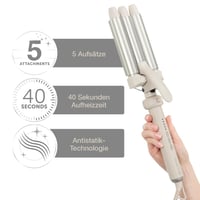 Multistyler Remington Trendology 5 v 1 CI41MS5E51 – súprava na úpravu vlasov: kulma, žehlička a vlnovač 4