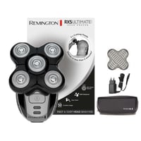 Aparat de ras electric pentru cap Remington XR1501 pentru bărbați, litiu, 5 capete de ras, max. 0,2 mm, cameră pentru colectarea părului, trimmer pentru detalii, negru 1