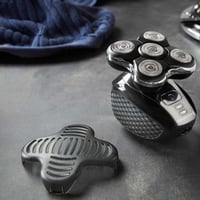 Aparat de ras electric pentru cap Remington XR1501 pentru bărbați, litiu, 5 capete de ras, max. 0,2 mm, cameră pentru colectarea părului, trimmer pentru detalii, negru 2