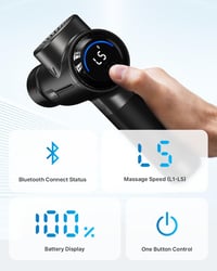 RENPHO Active+ Thermacool Deluxe masszázspisztoly melegítéssel és hűtéssel 7