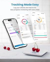 RENPHO Digitális Konyhai Mérleg Tápanyag Kalkulátorral és Alkalmazással 3